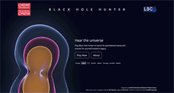 Desktop Screenshot of blackholehunter.org